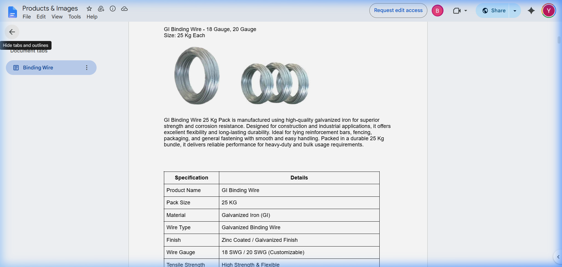Reinforcement Steel